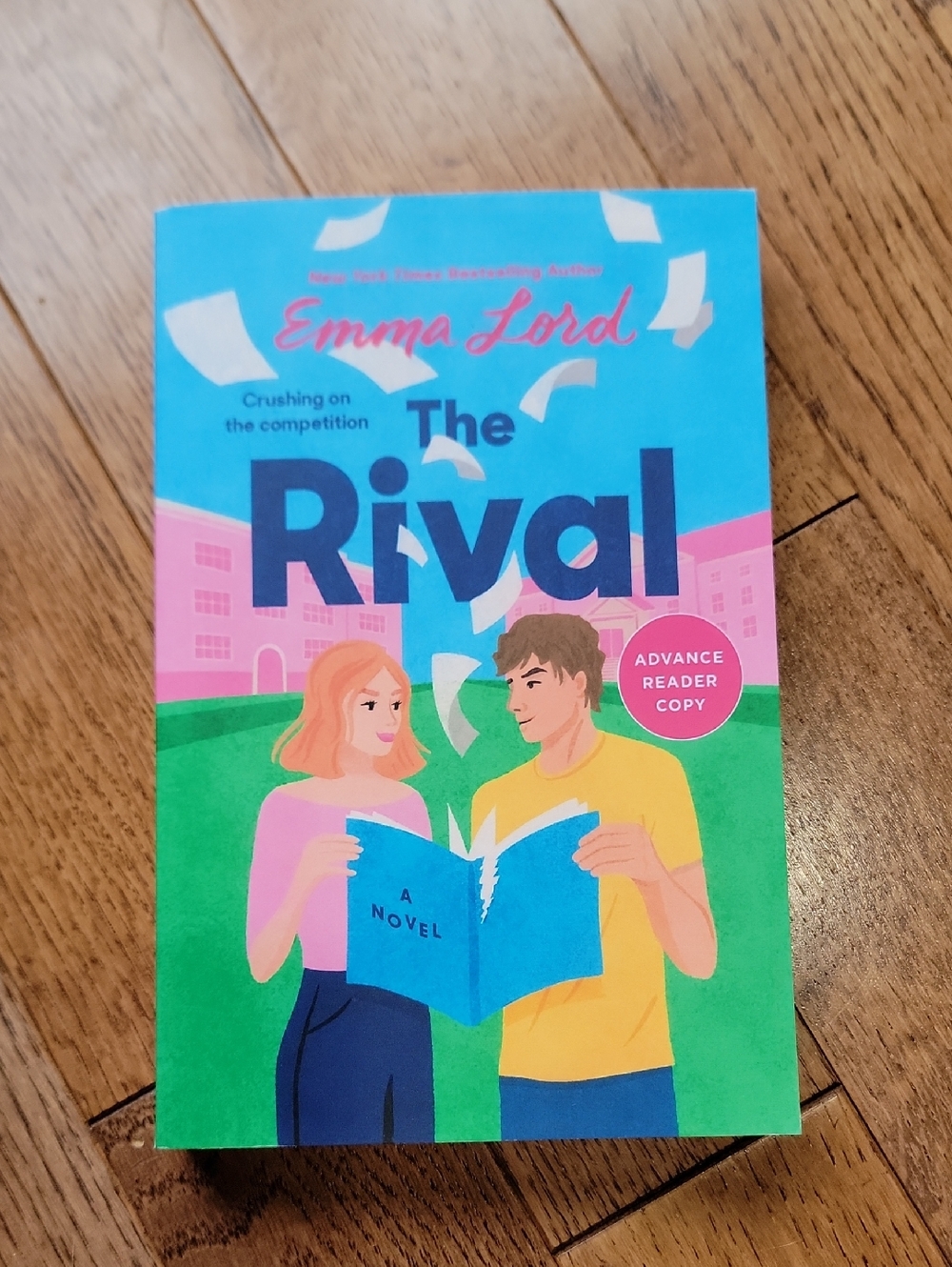 Emma Lord The Rival Paperback Novel - Bright Illustrated Cover